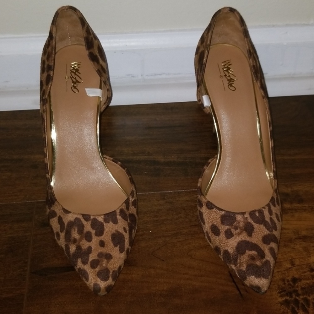 Mossimo Animal print d'orsay heel